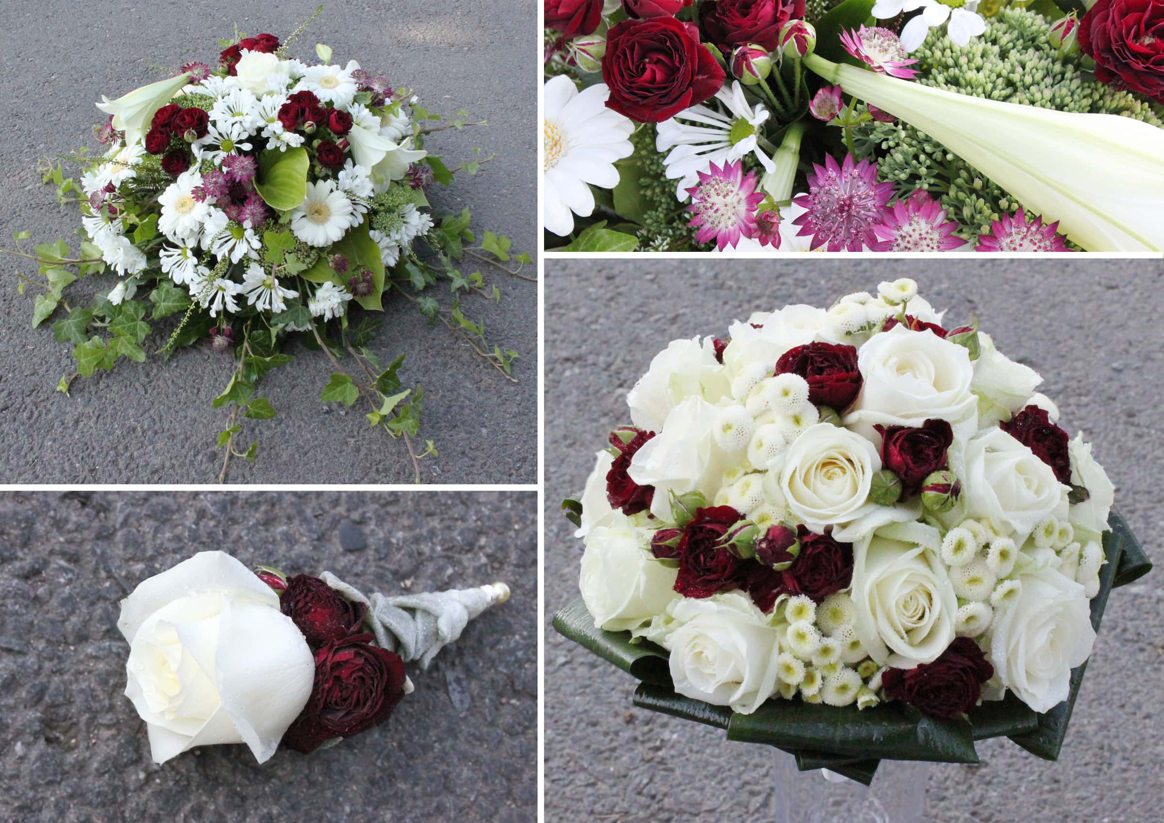 Svatební kolekce: růže bílé