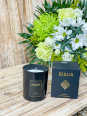 sojová svíčka sabaya santalové dřevo